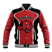Panteras Guatemala Rugby Custom Baseball Jacket Siempre Fuertes Siempre Panteras - Wonder Print Shop