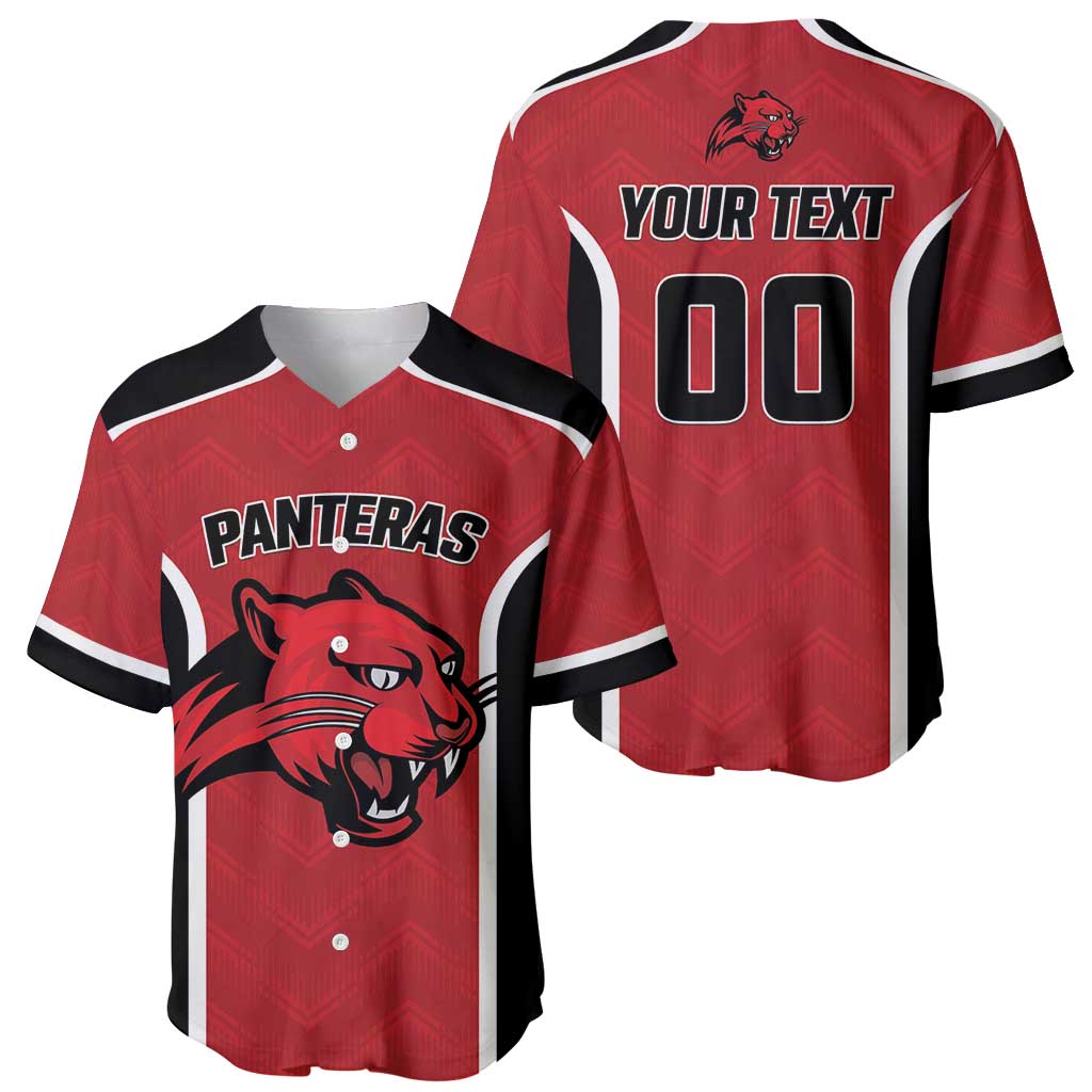 Panteras Guatemala Rugby Custom Baseball Jersey Siempre Fuertes Siempre Panteras - Wonder Print Shop