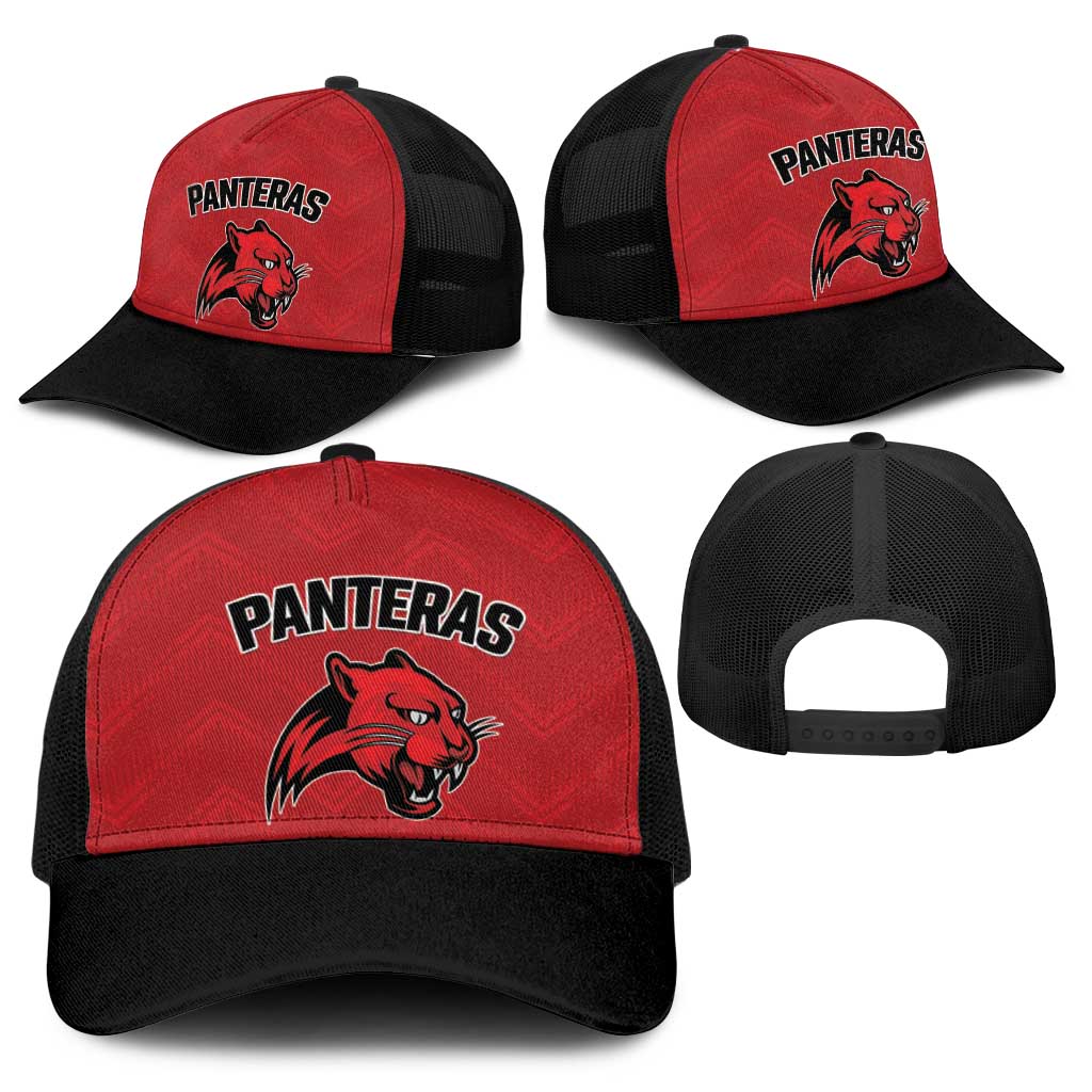 Panteras Guatemala Rugby Baseball Net Cap Siempre Fuertes Siempre Panteras - Wonder Print Shop