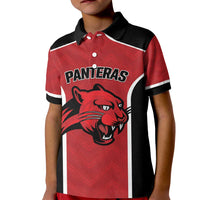 Panteras Guatemala Rugby Custom Kid Polo Shirt Siempre Fuertes Siempre Panteras - Wonder Print Shop
