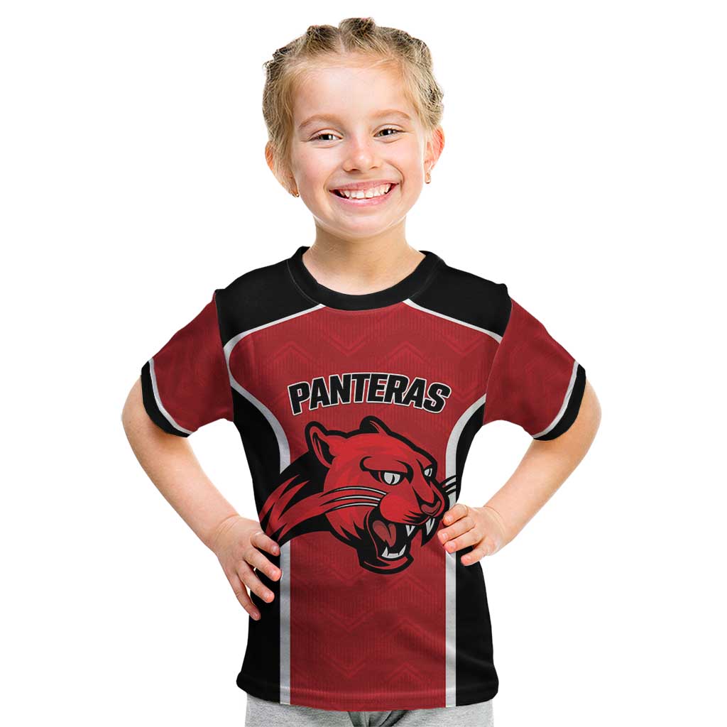 Panteras Guatemala Rugby Custom Kid T Shirt Siempre Fuertes Siempre Panteras - Wonder Print Shop