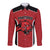 Panteras Guatemala Rugby Custom Long Sleeve Button Shirt Siempre Fuertes Siempre Panteras - Wonder Print Shop