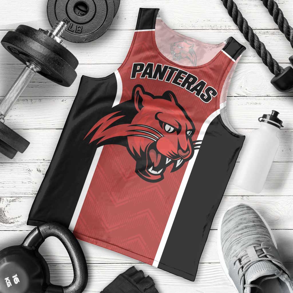 Panteras Guatemala Rugby Custom Men Tank Top Siempre Fuertes Siempre Panteras - Wonder Print Shop
