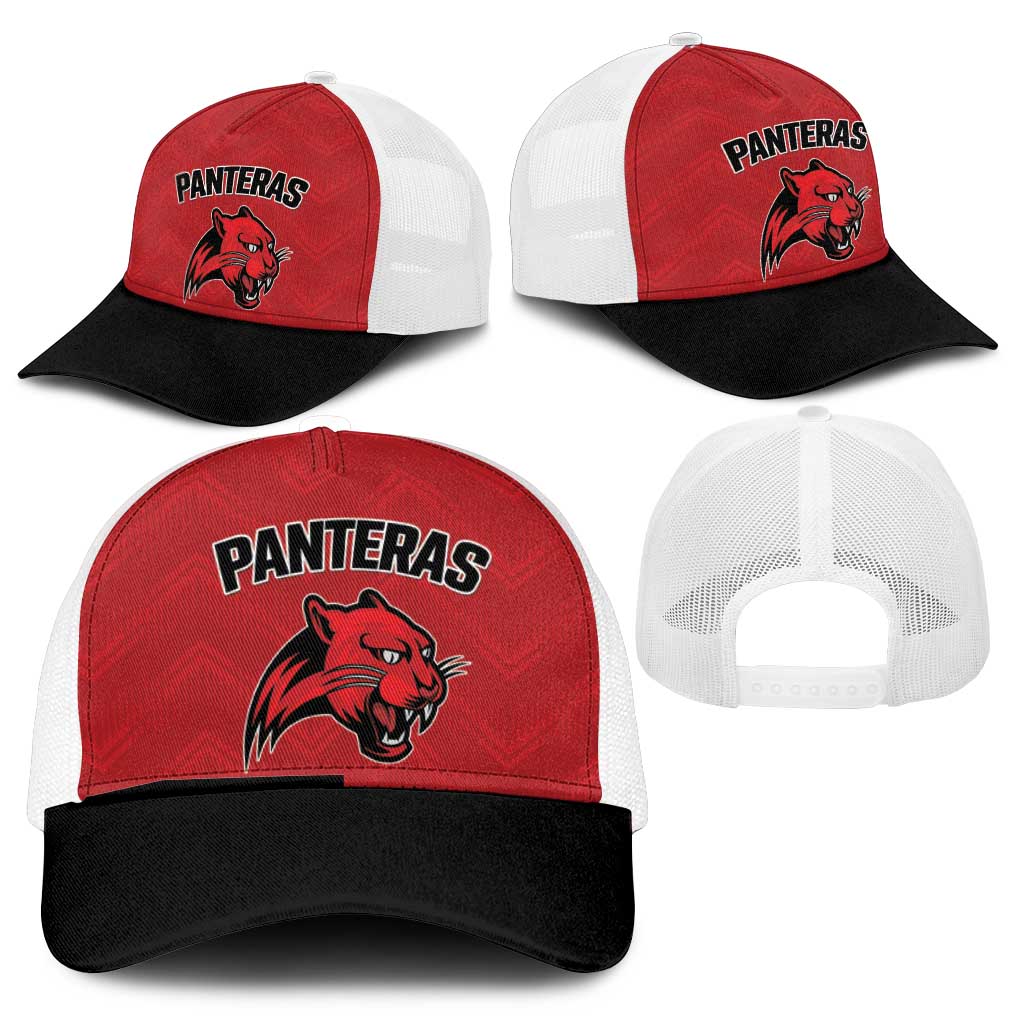 Panteras Guatemala Rugby Mesh Trucker Cap Siempre Fuertes Siempre Panteras - Wonder Print Shop