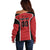 Panteras Guatemala Rugby Custom Off Shoulder Sweater Siempre Fuertes Siempre Panteras - Wonder Print Shop