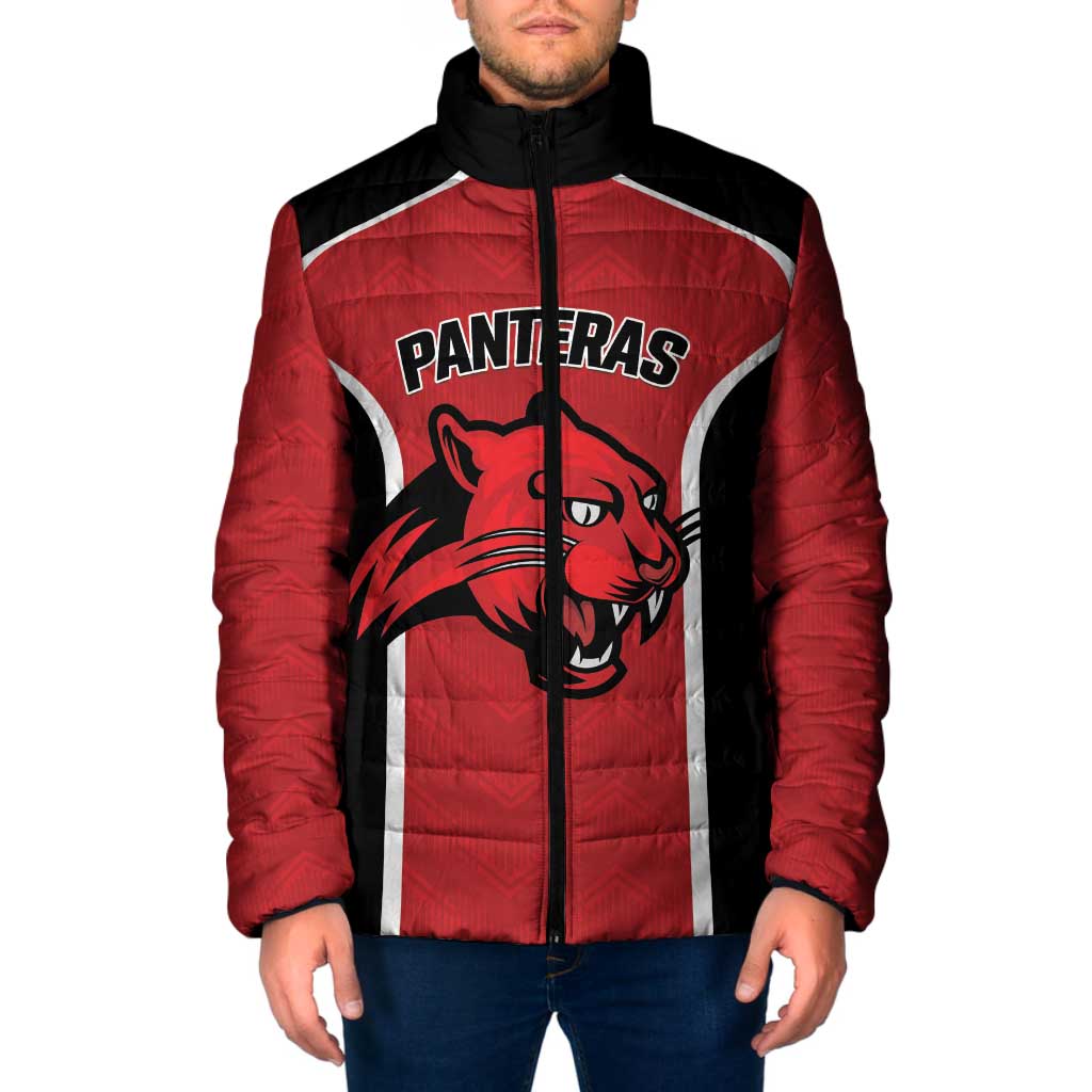Panteras Guatemala Rugby Custom Padded Jacket Siempre Fuertes Siempre Panteras - Wonder Print Shop