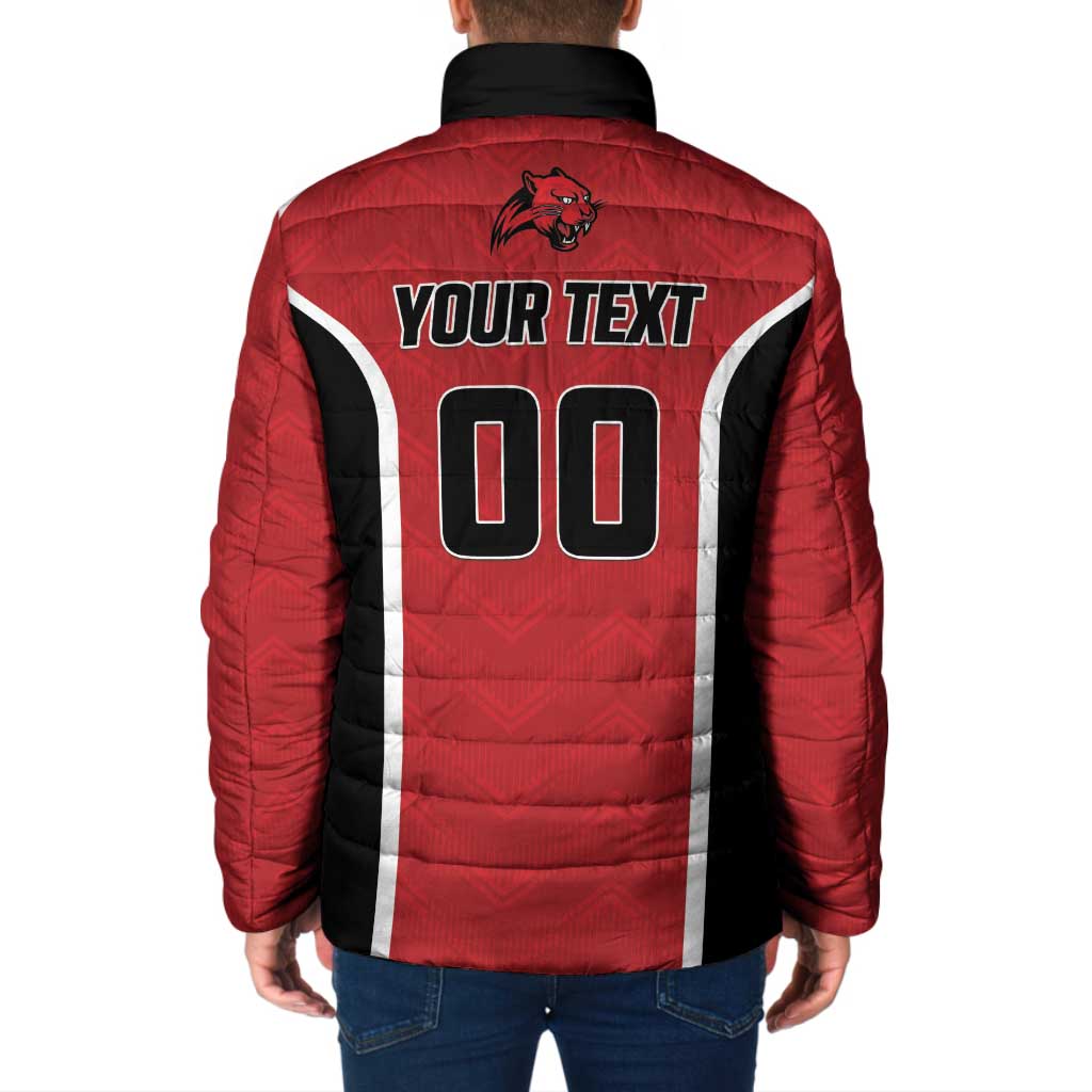 Panteras Guatemala Rugby Custom Padded Jacket Siempre Fuertes Siempre Panteras - Wonder Print Shop