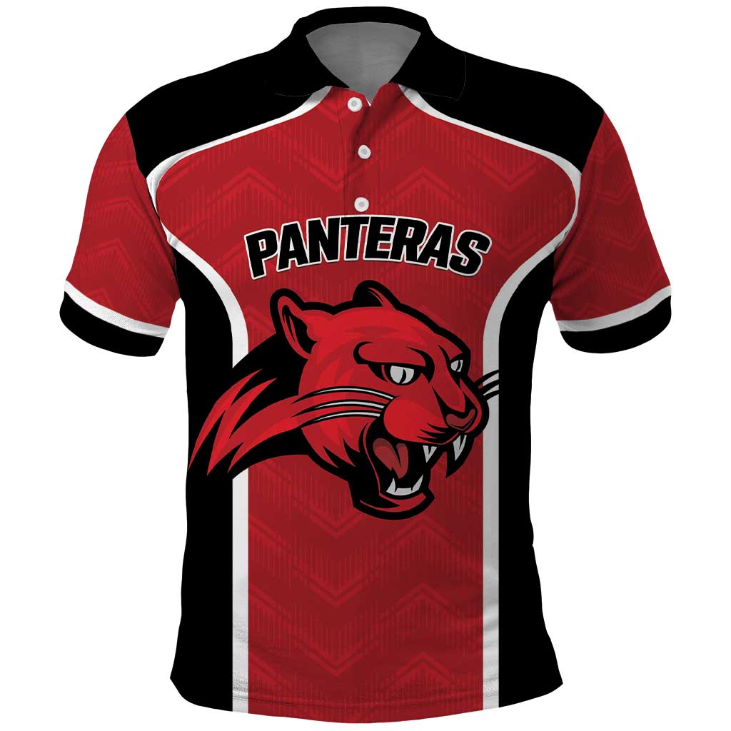 Panteras Guatemala Rugby Custom Polo Shirt Siempre Fuertes Siempre Panteras - Wonder Print Shop