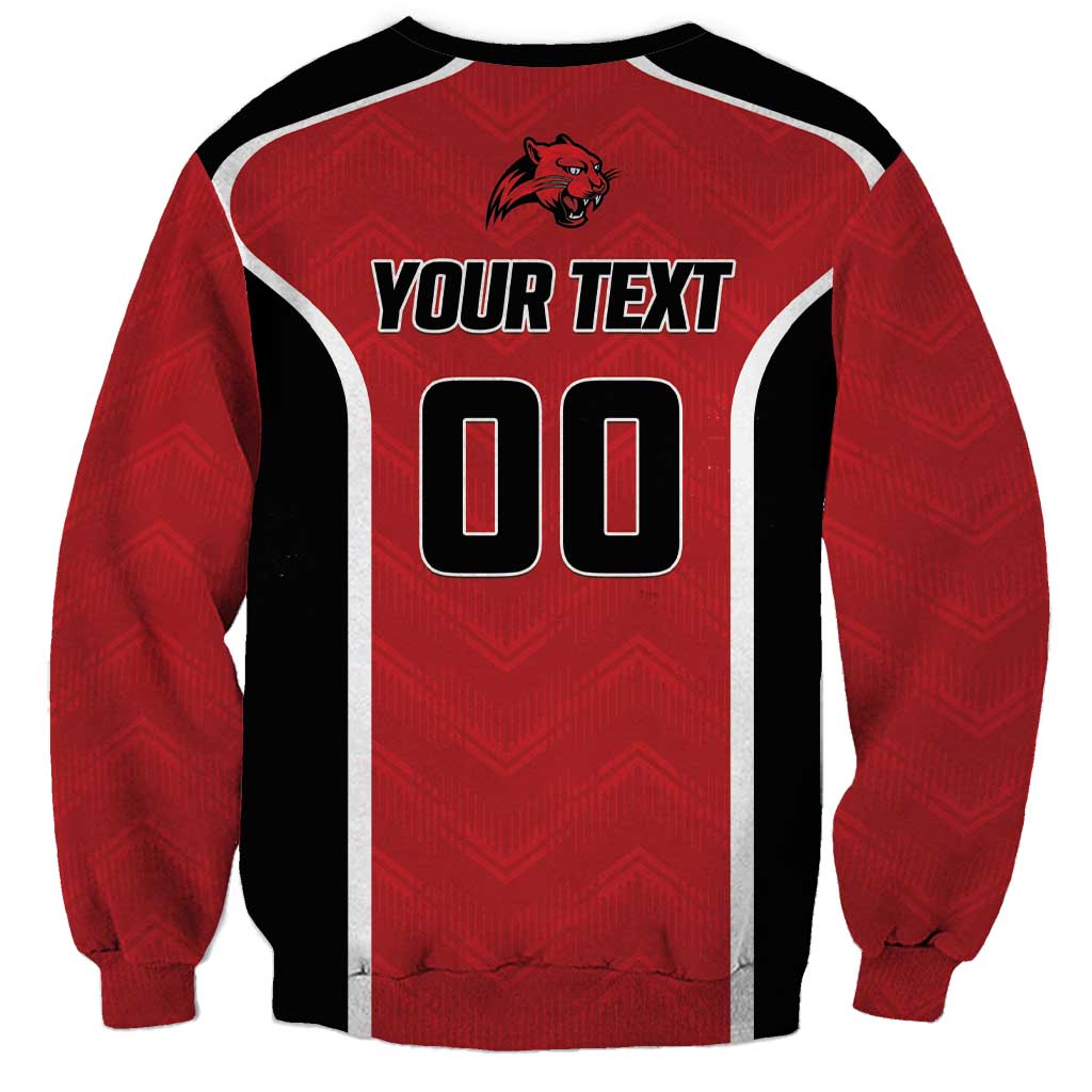 Panteras Guatemala Rugby Custom Sweatshirt Siempre Fuertes Siempre Panteras - Wonder Print Shop