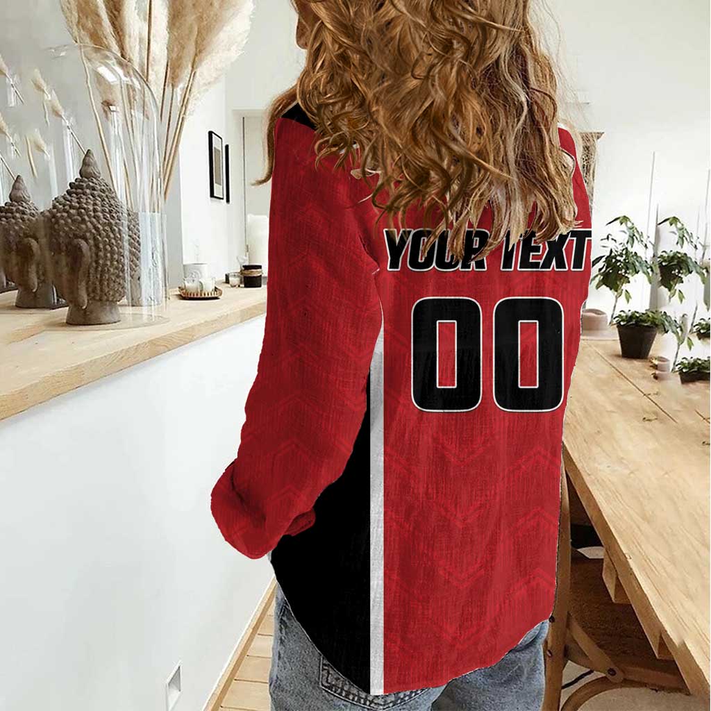 Panteras Guatemala Rugby Custom Women Casual Shirt Siempre Fuertes Siempre Panteras - Wonder Print Shop