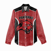 Panteras Guatemala Rugby Custom Women Casual Shirt Siempre Fuertes Siempre Panteras - Wonder Print Shop