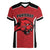 Panteras Guatemala Rugby Custom Women V-Neck T-Shirt Siempre Fuertes Siempre Panteras - Wonder Print Shop