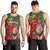 Morocco Independence Day Men Tank Top Barbary Lion With Moussier Redstart - Wonder Print Shop