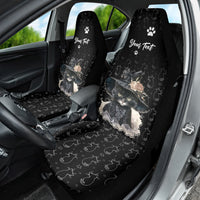 Single Day Car Seat Cover I Am Not Single I Have A Cat - Wonder Print Shop
