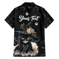 Single Day Family Matching Long Sleeve Bodycon Dress and Hawaiian Shirt I Am Not Single I Have A Cat - Wonder Print Shop