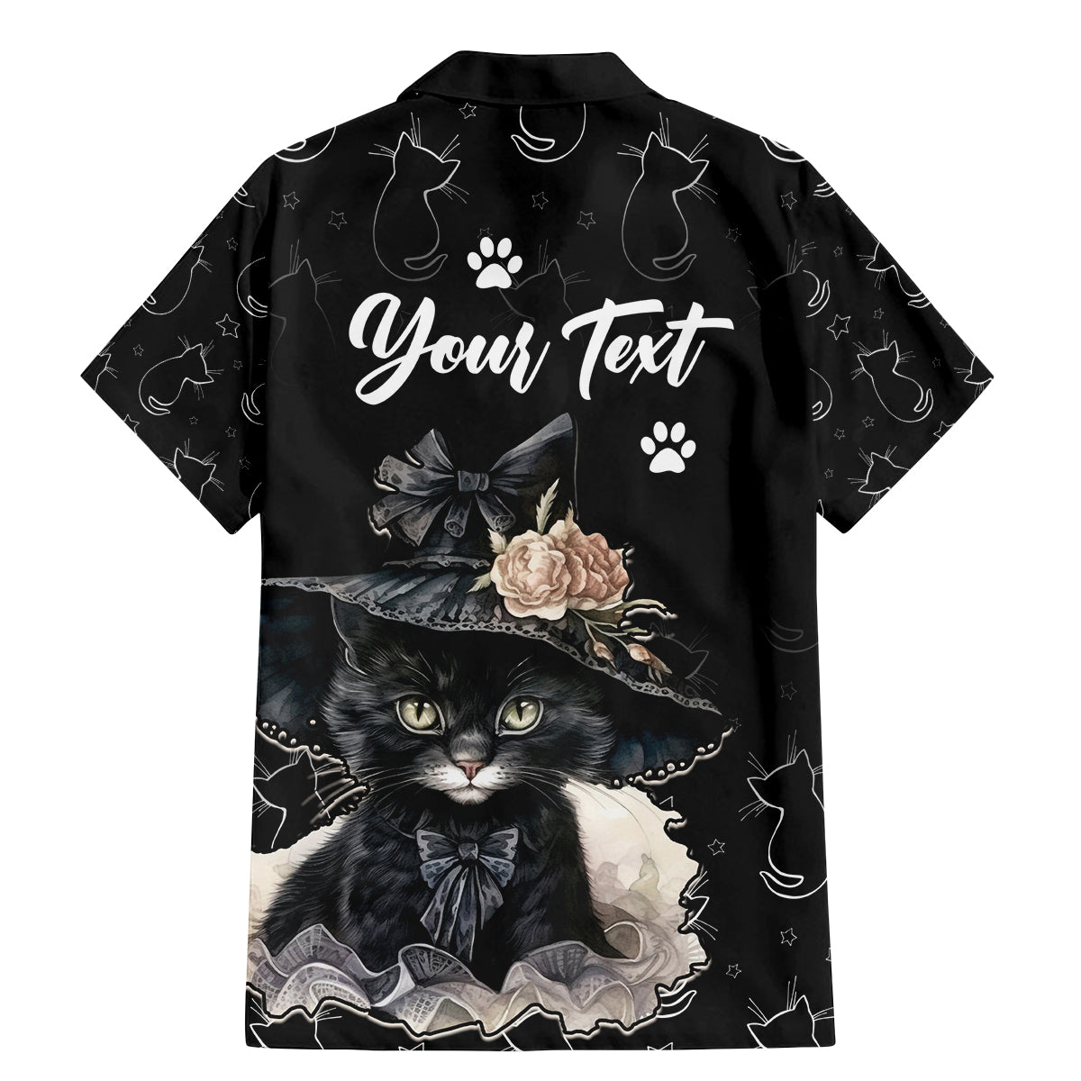 Single Day Family Matching Mermaid Dress and Hawaiian Shirt I Am Not Single I Have A Cat - Wonder Print Shop