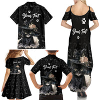 Single Day Family Matching Summer Maxi Dress and Hawaiian Shirt I Am Not Single I Have A Cat - Wonder Print Shop