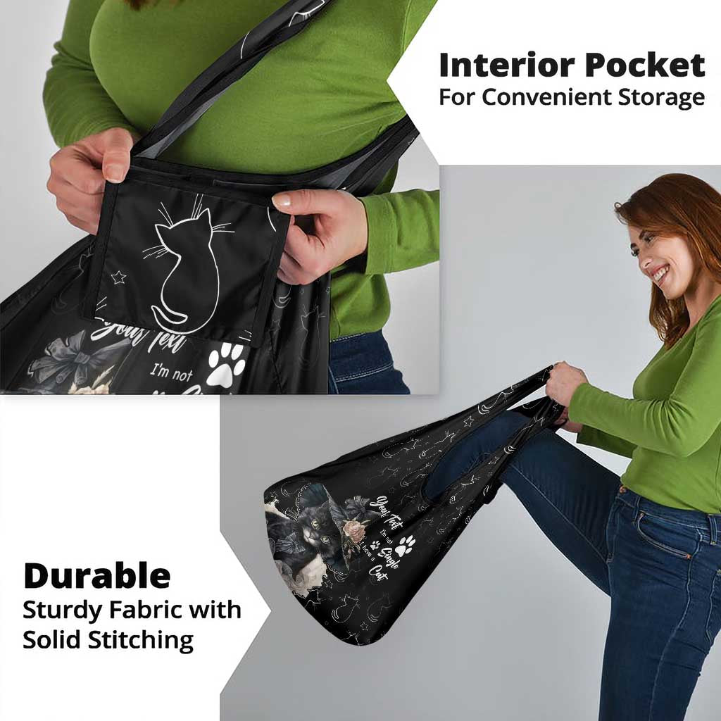 Single Day Grocery Bag I Am Not Single I Have A Cat