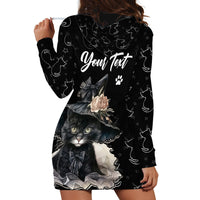 Single Day Hoodie Dress I Am Not Single I Have A Cat - Wonder Print Shop