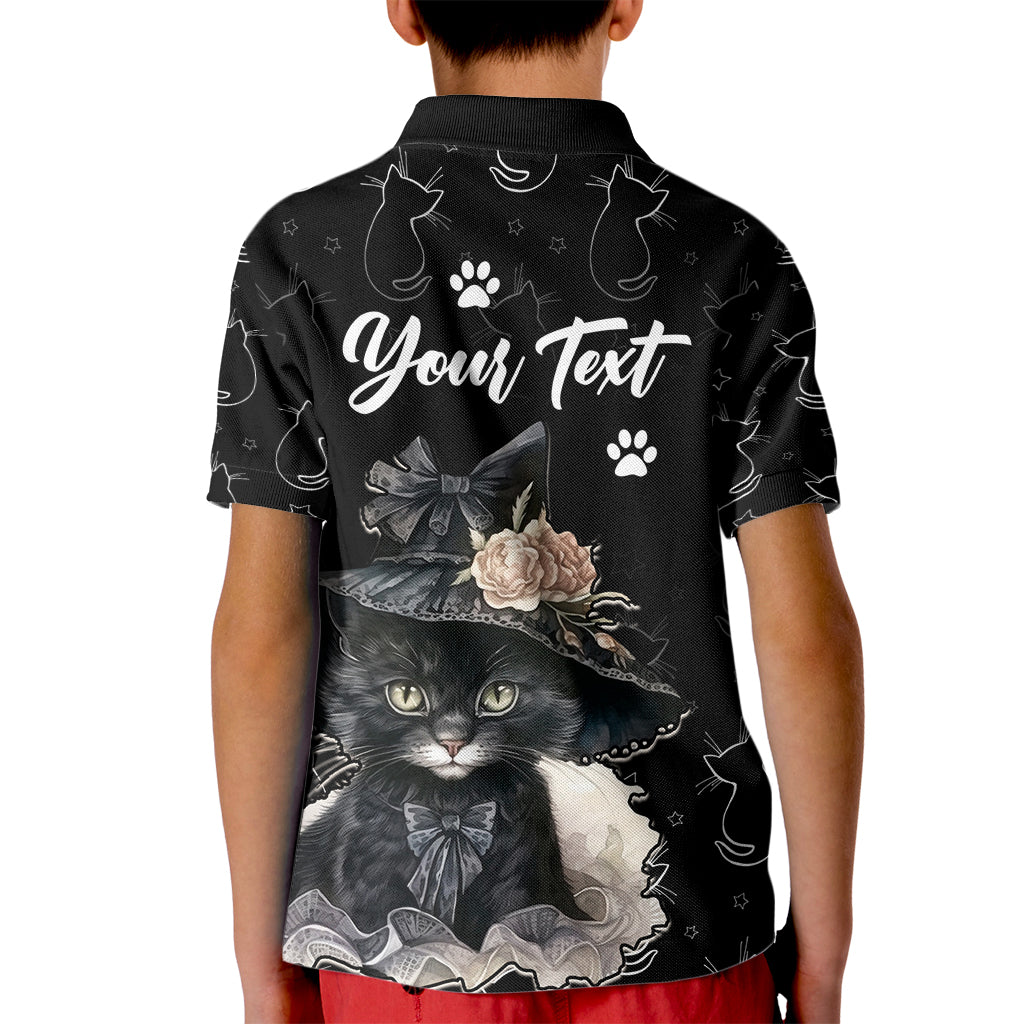 Single Day Kid Polo Shirt I Am Not Single I Have A Cat - Wonder Print Shop