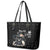 Single Day Leather Tote Bag I Am Not Single I Have A Cat - Wonder Print Shop