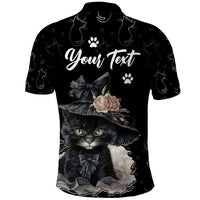 Single Day Polo Shirt I Am Not Single I Have A Cat - Wonder Print Shop