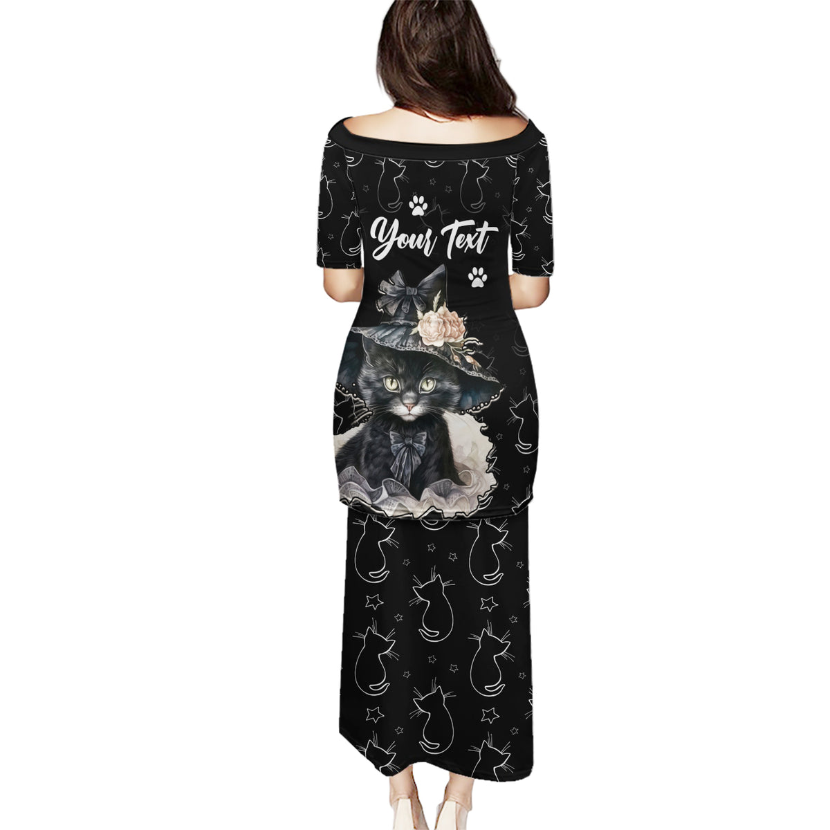 Single Day Puletasi I Am Not Single I Have A Cat - Wonder Print Shop