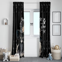 Single Day Window Curtain I Am Not Single I Have A Cat - Wonder Print Shop