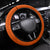 New Zealand and Ireland Rugby Steering Wheel Cover Silver Fern With Shamrock 2023 World Cup - Wonder Print Shop