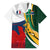 South Africa and France Rugby Hawaiian Shirt Springbok With Le XV de France 2023 World Cup - Wonder Print Shop