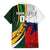 South Africa and France Rugby Hawaiian Shirt Springbok With Le XV de France 2023 World Cup - Wonder Print Shop