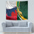 South Africa and France Rugby Tapestry Springbok With Le XV de France 2023 World Cup - Wonder Print Shop