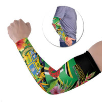Personalized Dominica Arm Sleeves Nature Island of the Caribbean - Wonder Print Shop