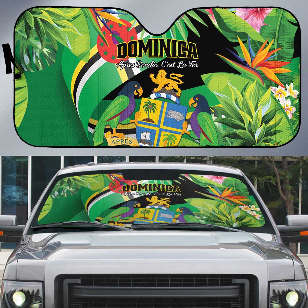 Dominica Auto Sun Shade Nature Island of the Caribbean - Wonder Print Shop