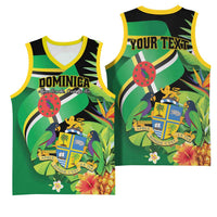 Personalized Dominica Basketball Jersey Nature Island of the Caribbean - Wonder Print Shop