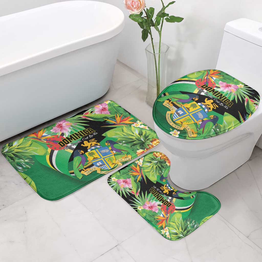 Dominica Bathroom Set Nature Island of the Caribbean - Wonder Print Shop