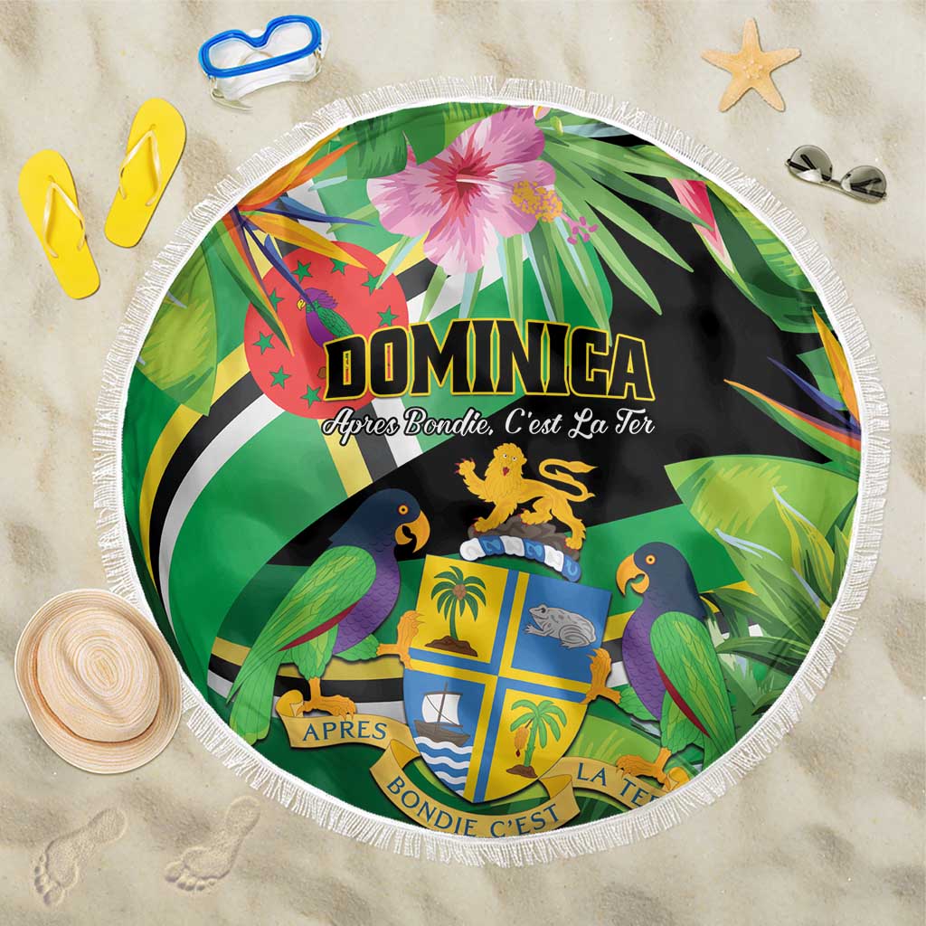 Dominica Beach Blanket Nature Island of the Caribbean - Wonder Print Shop