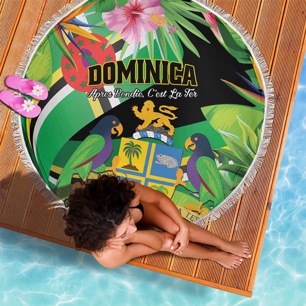 Dominica Beach Blanket Nature Island of the Caribbean - Wonder Print Shop