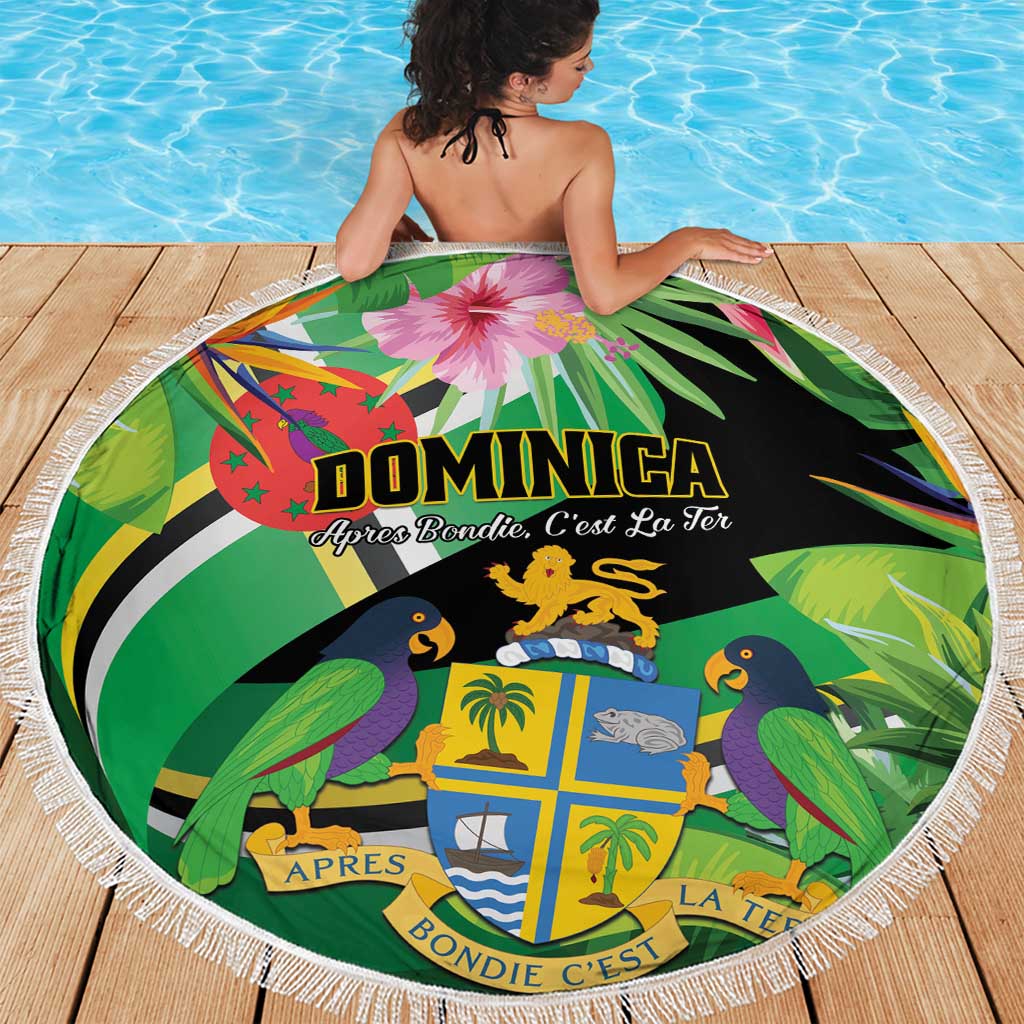 Dominica Beach Blanket Nature Island of the Caribbean - Wonder Print Shop