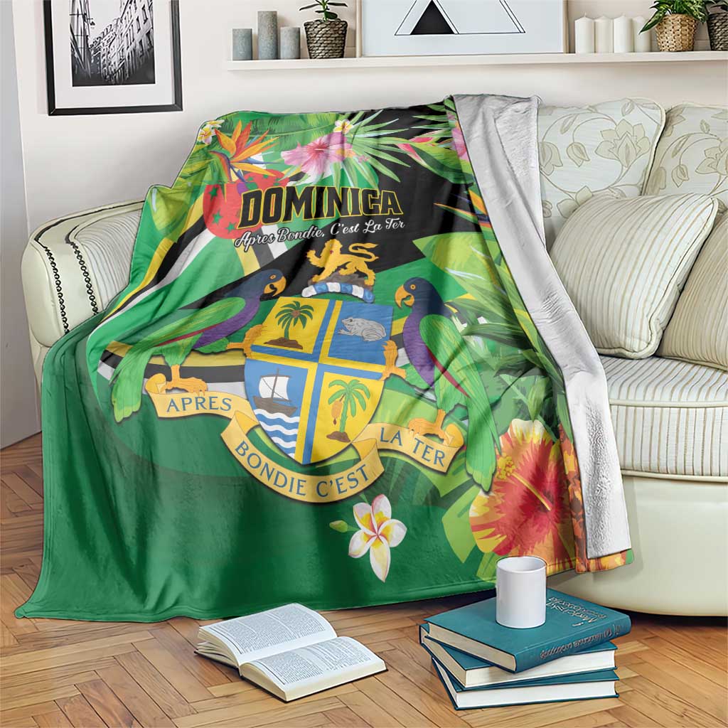 Dominica Blanket Nature Island of the Caribbean - Wonder Print Shop