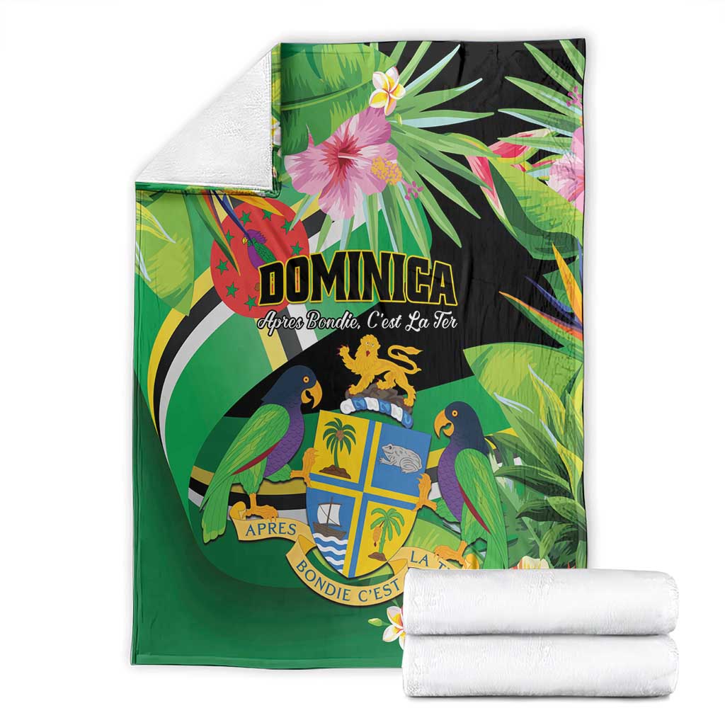 Dominica Blanket Nature Island of the Caribbean - Wonder Print Shop