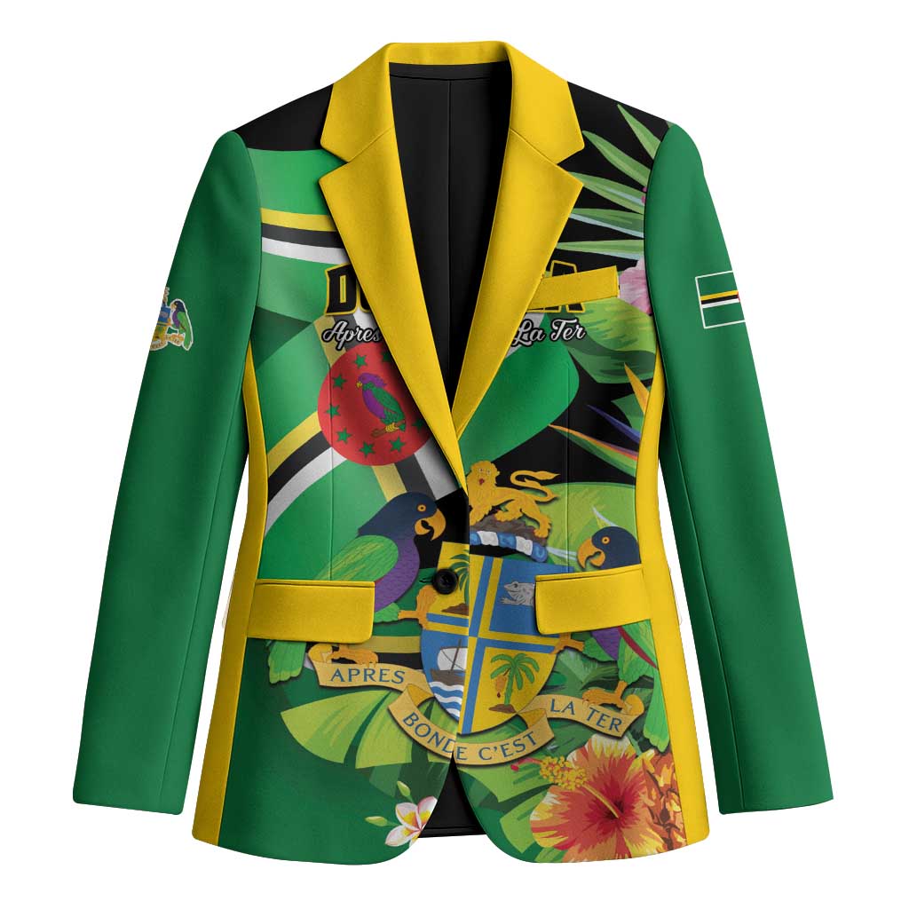 Personalized Dominica Blazer Nature Island of the Caribbean - Wonder Print Shop