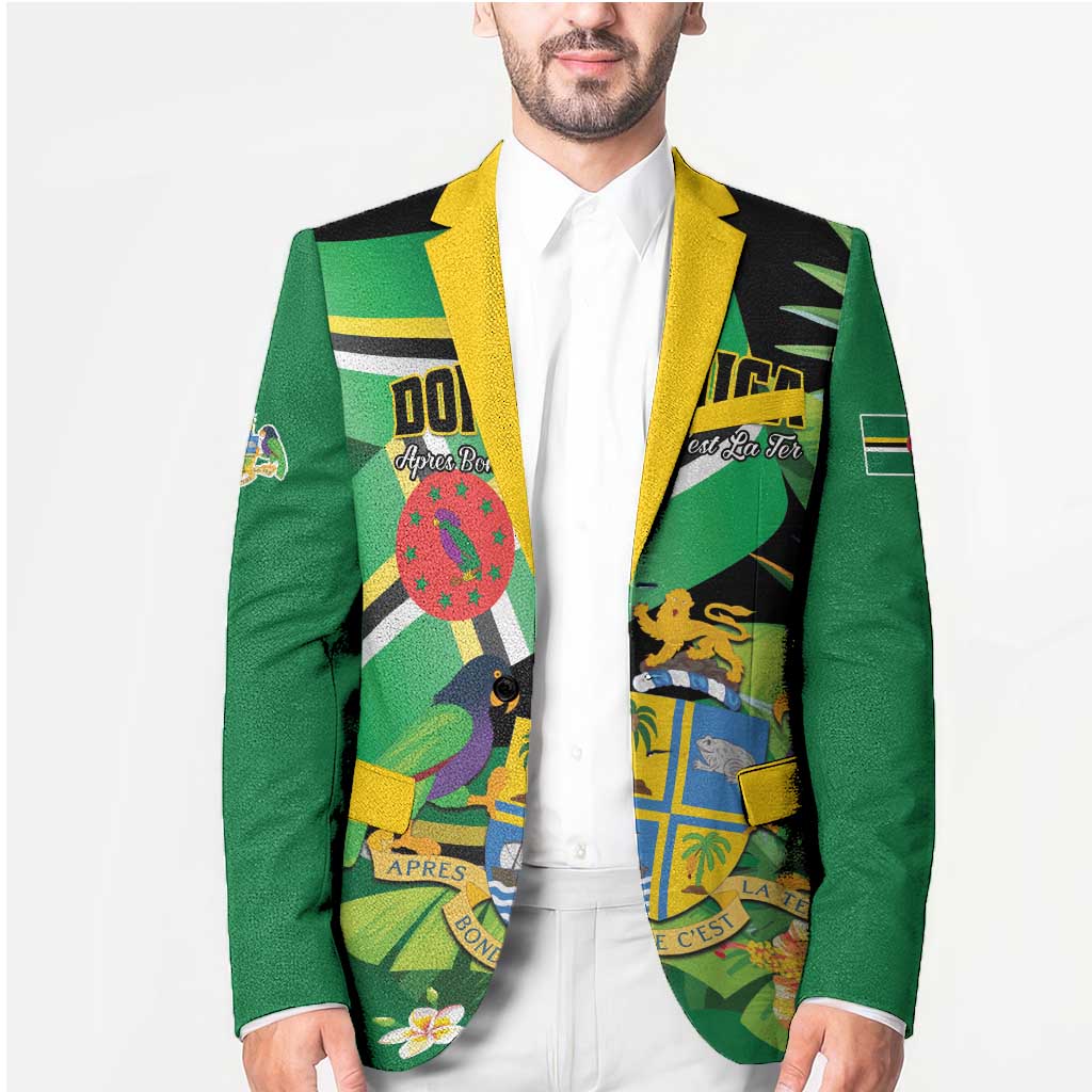 Personalized Dominica Blazer Nature Island of the Caribbean - Wonder Print Shop