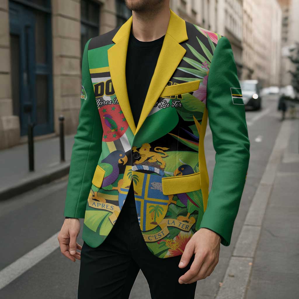 Personalized Dominica Blazer Nature Island of the Caribbean - Wonder Print Shop