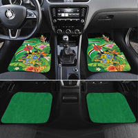 Personalized Dominica Car Mats Nature Island of the Caribbean - Wonder Print Shop