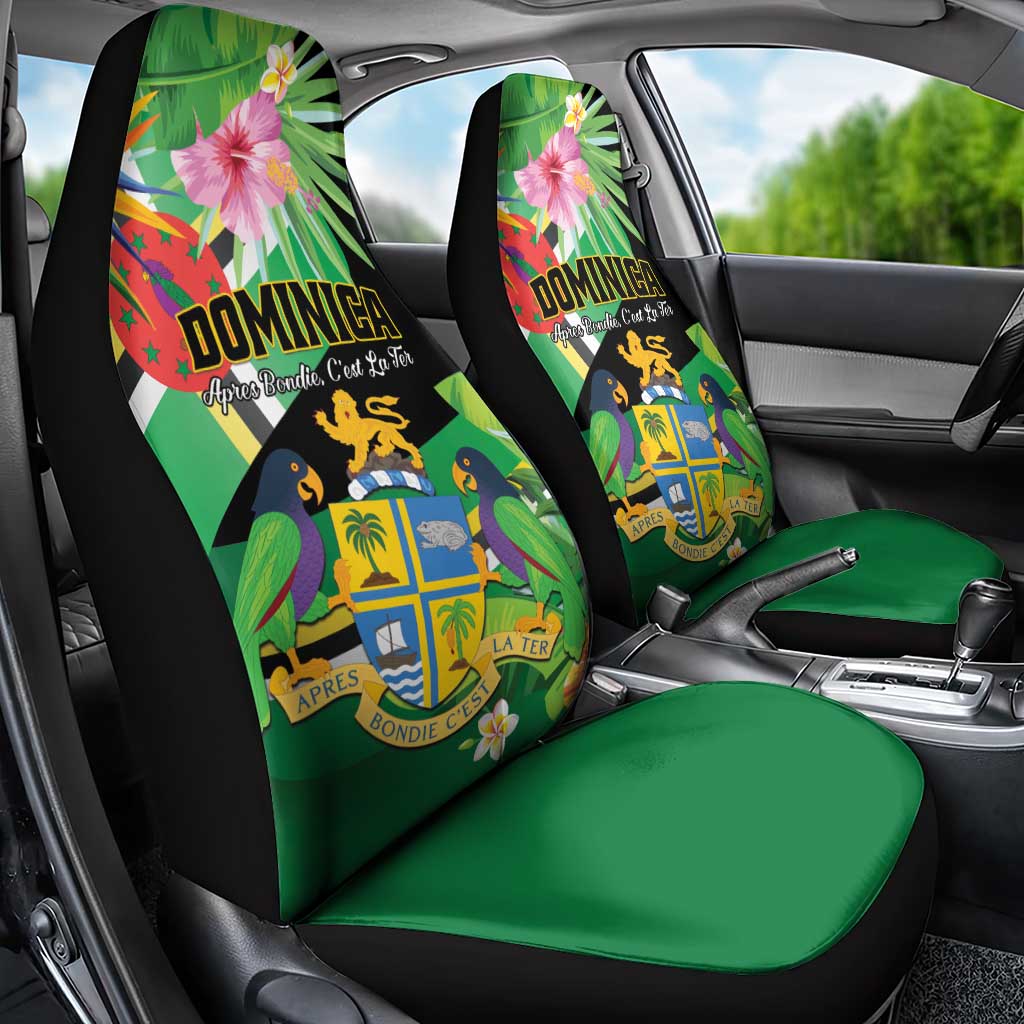 Dominica Car Seat Cover Nature Island of the Caribbean - Wonder Print Shop