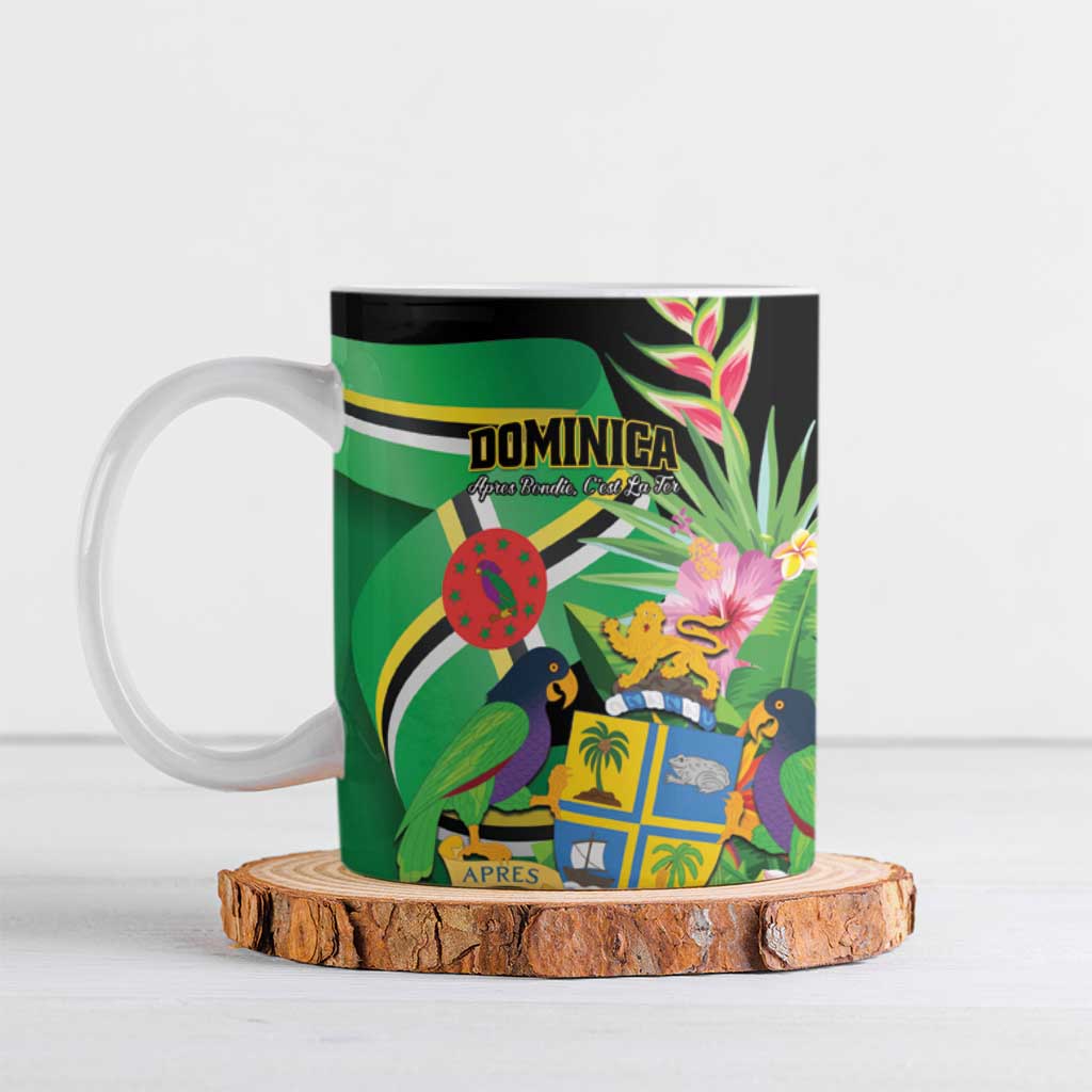 Personalized Dominica Ceramic Mug Nature Island of the Caribbean - Wonder Print Shop