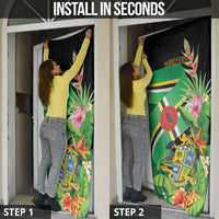 Personalized Dominica Door Cover Nature Island of the Caribbean - Wonder Print Shop