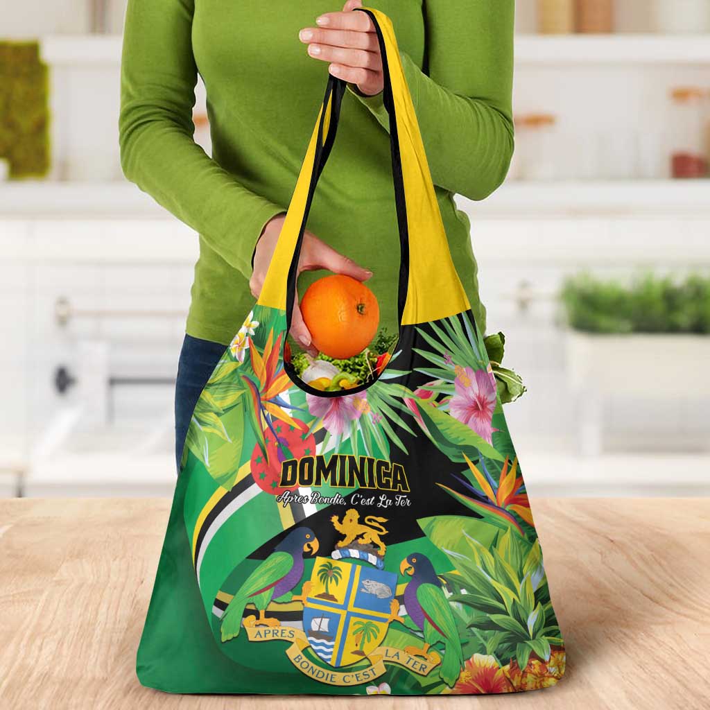 Dominica Grocery Bag Nature Island of the Caribbean - Wonder Print Shop