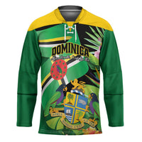 Personalized Dominica Hockey Jersey Nature Island of the Caribbean - Wonder Print Shop